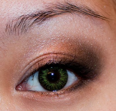 Make-up #44 - Shiseido & Lentilles Vertes
