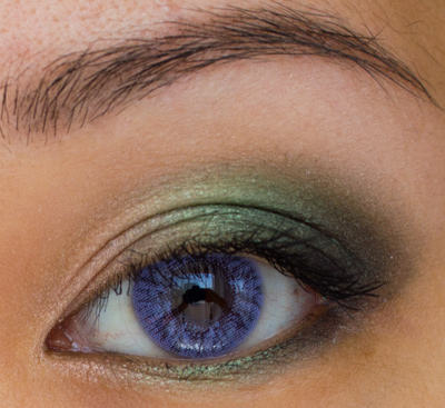 Make-up #49 : Freshlook Colors Violet & BOS III NY