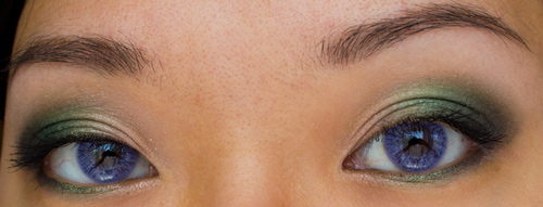 Make-up #49 : Freshlook Colors Violet & BOS III NY