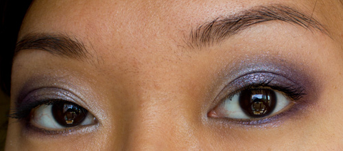 Make-up #61 : Hint of Sapphire de MAC + Black Palette d'Urban Decay