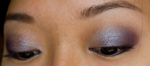 Make-up #61 : Hint of Sapphire de MAC + Black Palette d'Urban Decay