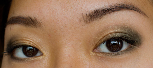 Make-up #63 : Ombre Stellaire Duo Emerald & Gold de Thierry Mugler