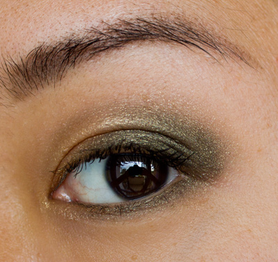 Make-up #63 : Ombre Stellaire Duo Emerald & Gold de Thierry Mugler