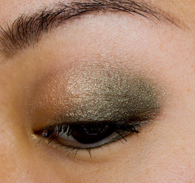 Make-up #63 : Ombre Stellaire Duo Emerald & Gold de Thierry Mugler