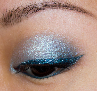 Make-up #72 : Du bleu ! - MU de fêtes #3 :)