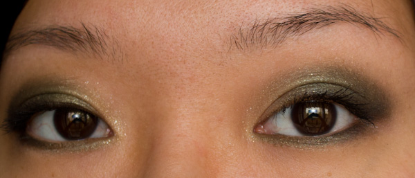 Make-up #81 : Karl for Shu Smoky Velvet Palette / Khaki is my love (again)