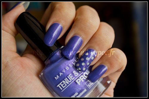 Gemey-Maybelline : #645 Viva Blue Violet / Violet Village - New York District