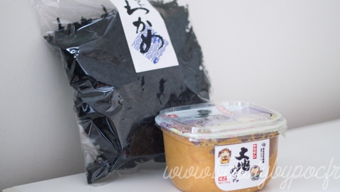 Soupe miso un peu édulcorée mais qui me plait !