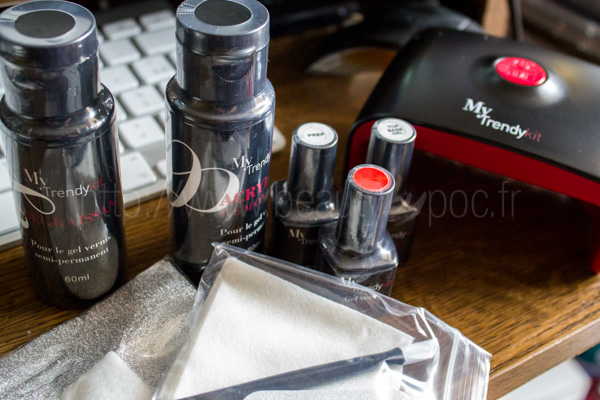 My Trendy Kit : Gel Manucure Kit + Vernis 0601 Jade