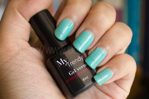 My Trendy Kit : Gel Manucure Kit + Vernis 0601 Jade