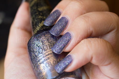 OPI : Alcatraz... Rocks (Liquid Sand) - San Francisco / Automne 2013