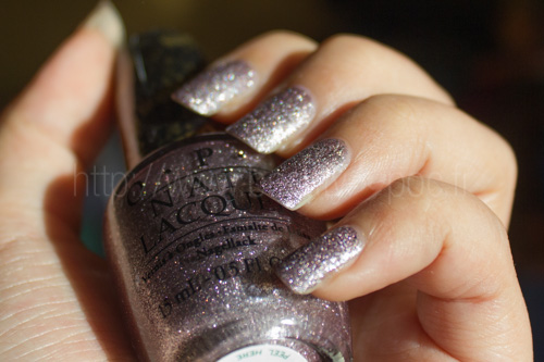 OPI : Baby Please Come Home (Liquid Sand) - Collection Mariah Carey / Noël 2013