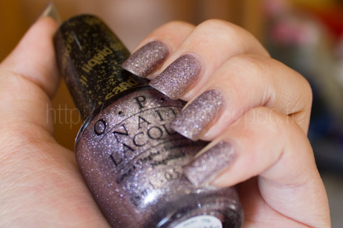 OPI : Baby Please Come Home (Liquid Sand) - Collection Mariah Carey / Noël 2013