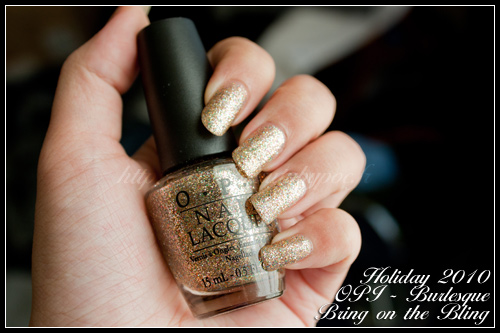 OPI Bring on the Bling - Collection Burlesque - Hiver 2010