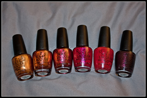 OPI Burlesque Holiday 2010