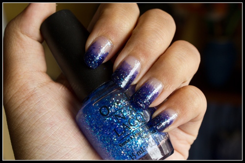 OPI + Illamasqua Gradient Nails