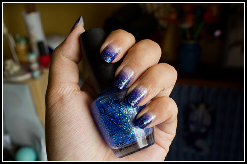 OPI + Illamasqua : Gradient Nails