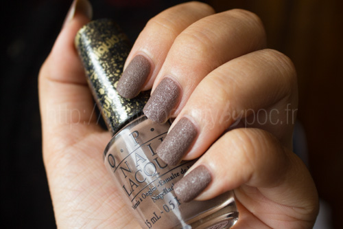 OPI : It's All San Andrea's Fault Liquid Sand - Collection San Francisco / Automne 2013