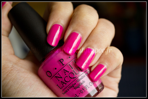 OPI : Kiss Me on My Tulips - Holland / Printemps 2012 - THE rose !