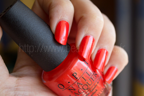 OPI : My Paprika is Hotter than Yours! - Euro Centrale / Printemps 2013