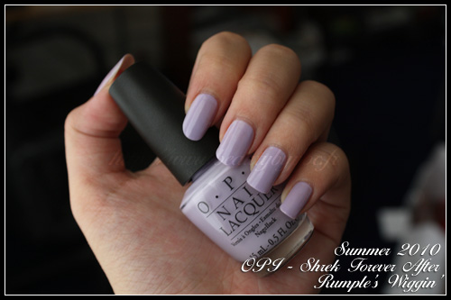 OPI Rumple's Wiggin' Shrek Forever After Summer 2010