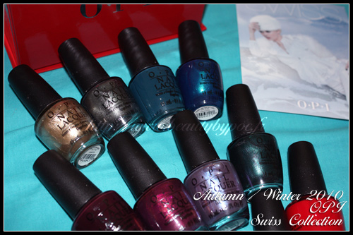 OPI Swiss Collection Autumn Winter 2010