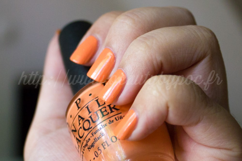 OPI : Where did Suzi's Man-go ? - Collection Brazil / Eté 2014
