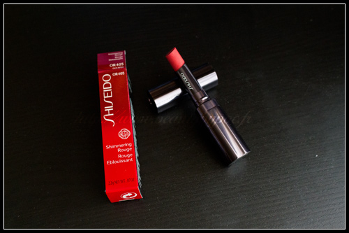 Shiseido Rouge Eblouissant OR 405 Sizzle