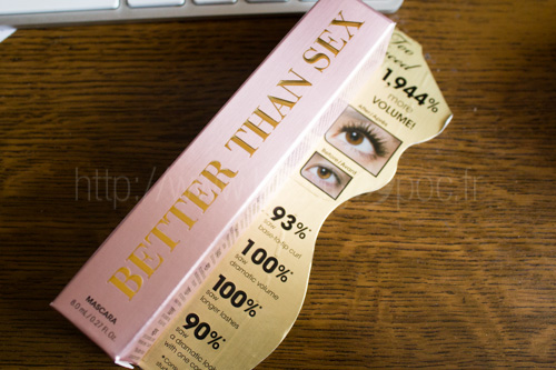 Too Faced : Mascara Better Than Sex
