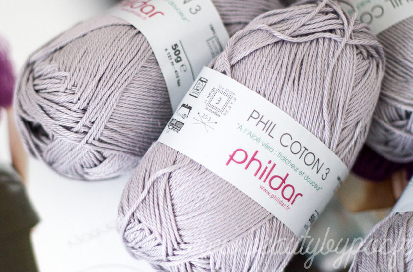 Tricot : Gilet Phildar Phil Coton 3