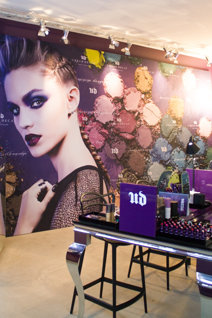 Urban Decay : Boutique éphémère et make-up class !