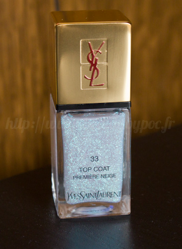 Yves Saint Laurent : 33 Top Coat Première Neige + Estée Lauder Caviar