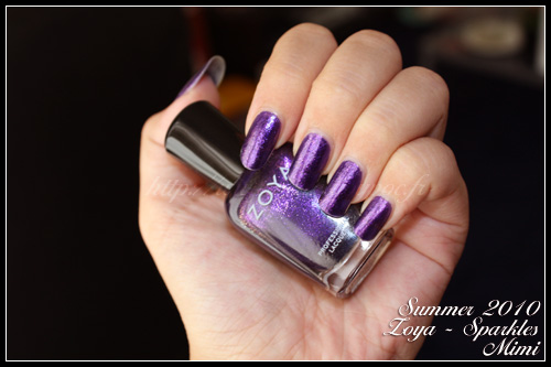 Zoya Mimi Sparkle Collection Summer 2010
