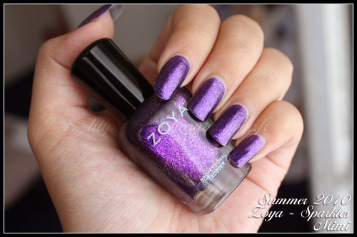 Zoya Mimi Sparkle Collection Summer 2010